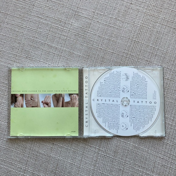 Swarovski Crystal, set of 2 unused individual tattoos, body jewelry unsealed box - Picture 6 of 6